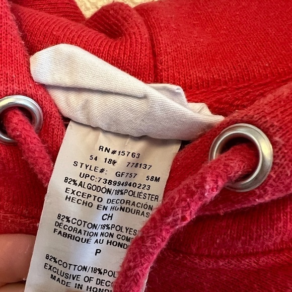 Champion Red Reverse Weave Hoodie - Picture 8 of 10
